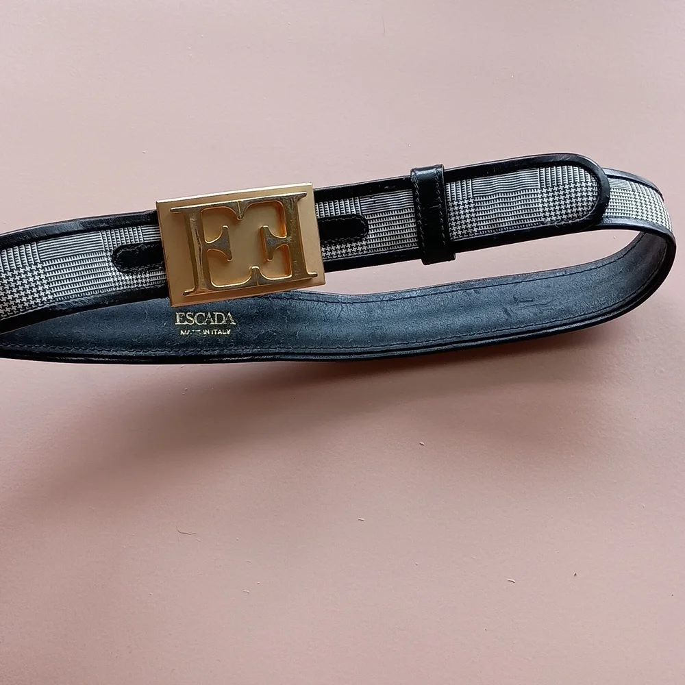 Vintage Escada Waist Belt - Picture 4 of 7